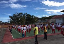 Senam bersama Kejati Sulteng
