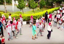 Jalan Santai dan Donor Darah dalam rangka HBA 57