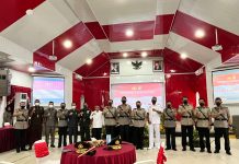 Kepala Kejaksaan Negeri Palu menghadiri Undangan Pengukuhan Status Polres Palu menjadi Polresta