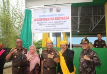 PERESMIAN RUMAH RESTORATIVE JUSTICE MOSIPAKABELO ADHYAKSA